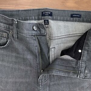 J. Crew Gray Straight Jeans 31x30 with Classic Fit